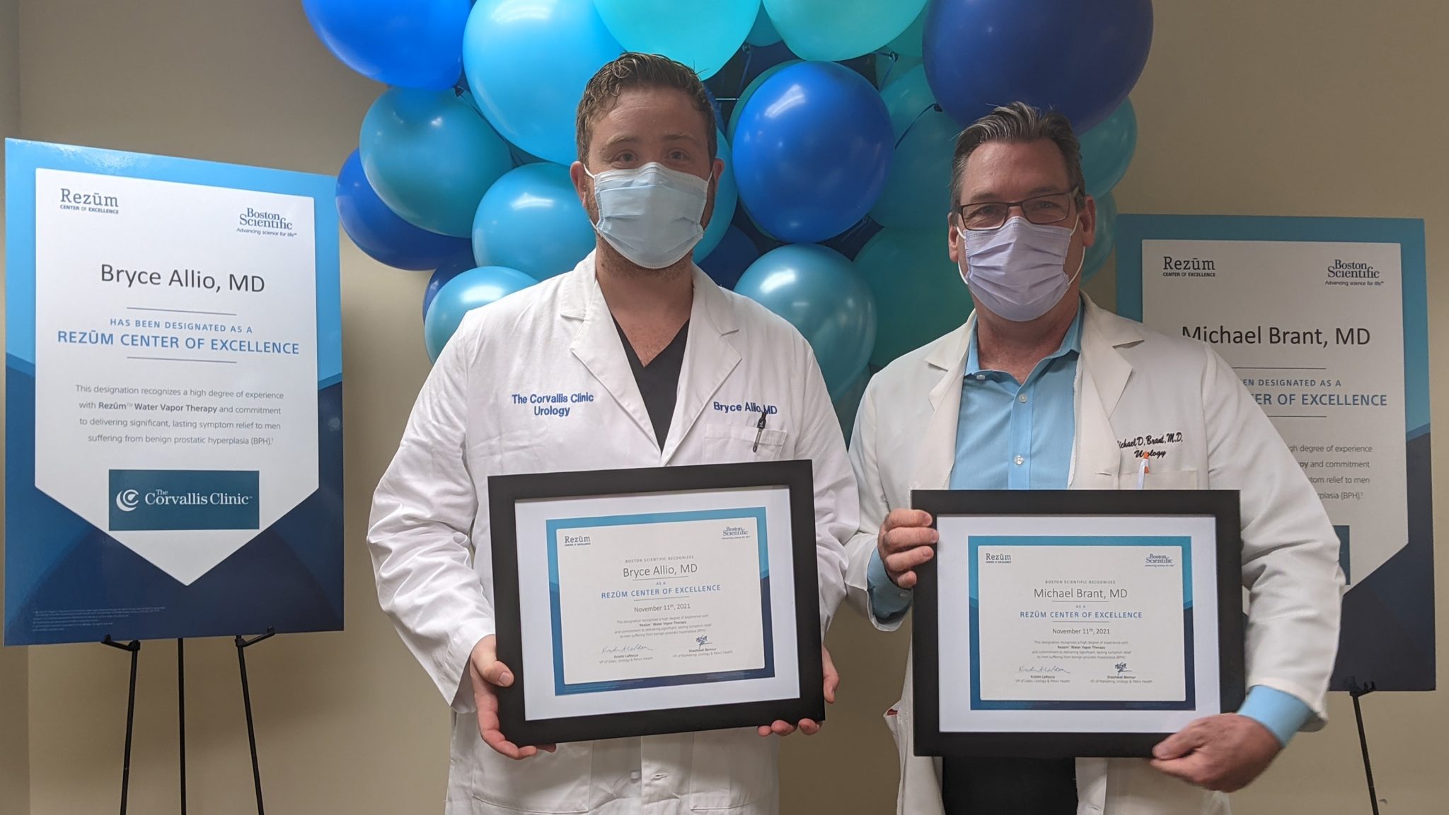 Bryce Allio, MD, and Michael Brant, MD, Designated as Center of ...